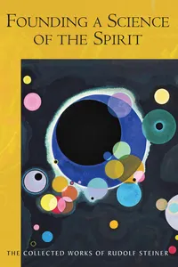 Founding a Science of the Spirit_cover