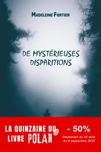 De mystérieuses disparitions_cover