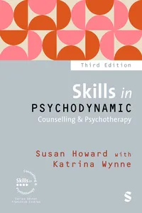 Skills in Psychodynamic Counselling & Psychotherapy_cover