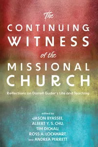 The Continuing Witness of the Missional Church_cover