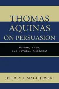 Thomas Aquinas on Persuasion_cover