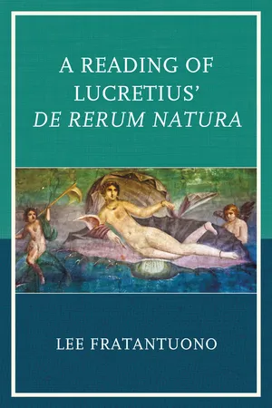 A Reading of Lucretius' De Rerum Natura