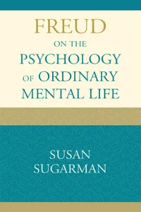 Freud on the Psychology of Ordinary Mental Life_cover
