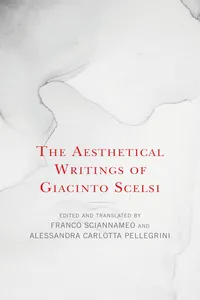 The Aesthetical Writings of Giacinto Scelsi_cover