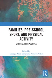 Families, Pre-School Sport, and Physical Activity_cover