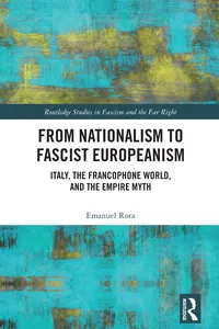 From Nationalism to Fascist Europeanism_cover