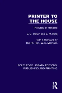 Printer to the House_cover