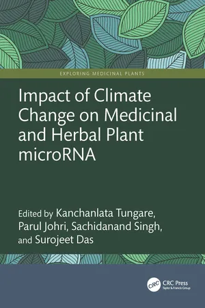 Impact of Climate Change on Medicinal and Herbal Plant microRNA