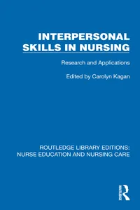 Interpersonal Skills in Nursing_cover