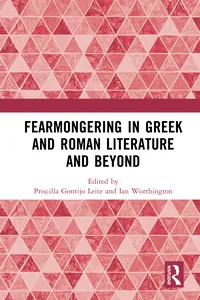 Fearmongering in Greek and Roman Literature and Beyond_cover