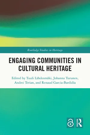 Engaging Communities in Cultural Heritage