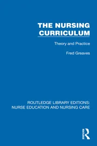 The Nursing Curriculum_cover