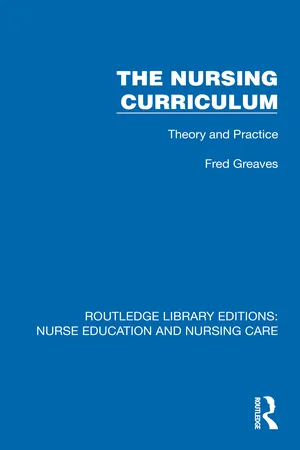 The Nursing Curriculum