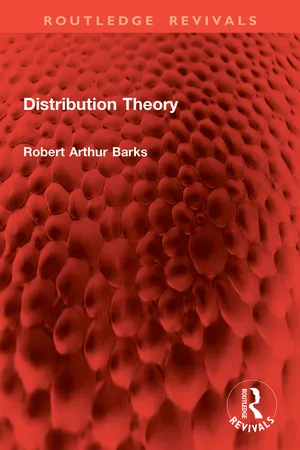 Distribution Theory