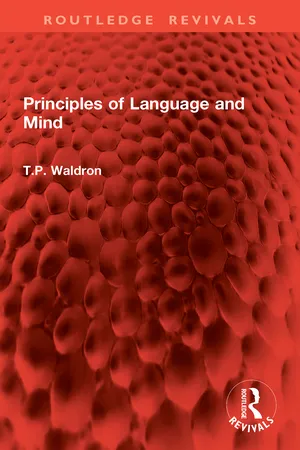Principles of Language and Mind