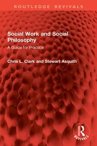 Social Work and Social Philosophy_cover