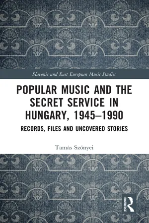 Popular Music and the Secret Service in Hungary, 1945–1990