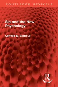Sin and the New Psychology