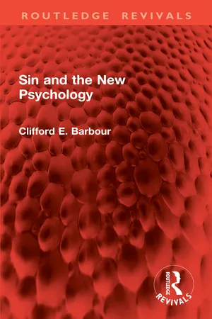 Sin and the New Psychology