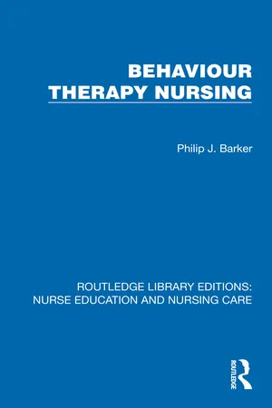 Behaviour Therapy Nursing