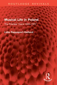Musical Life in Poland_cover