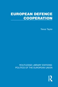 European Defence Cooperation_cover