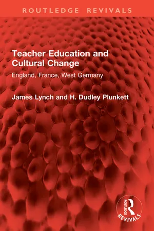 Teacher Education and Cultural Change