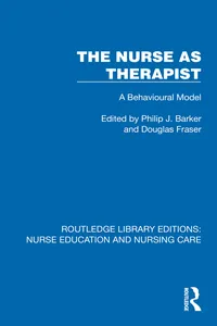 The Nurse as Therapist_cover
