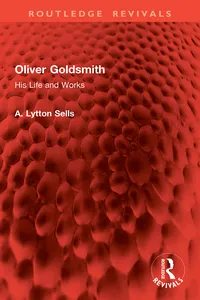Oliver Goldsmith_cover