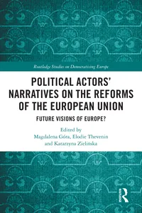 Political Actors’ Narratives on the Reforms of the European Union_cover