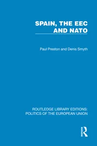 Spain, the EEC and NATO_cover