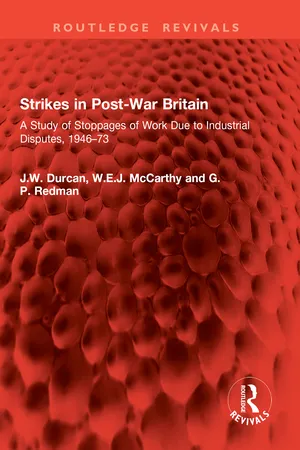 Strikes in Post-War Britain