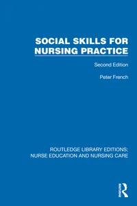 Social Skills for Nursing Practice_cover