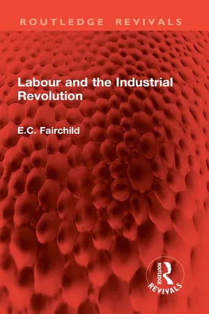 Labour and the Industrial Revolution