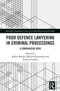 Poor Defence Lawyering in Criminal Proceedings_cover
