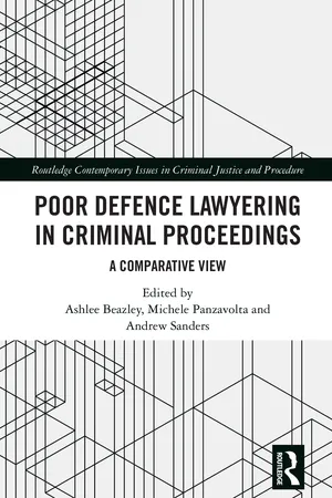 Poor Defence Lawyering in Criminal Proceedings