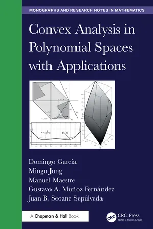 Convex Analysis in Polynomial Spaces with Applications