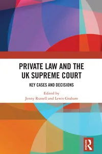 Private Law and the UK Supreme Court_cover