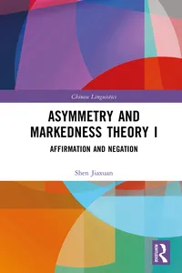 Asymmetry and Markedness Theory I