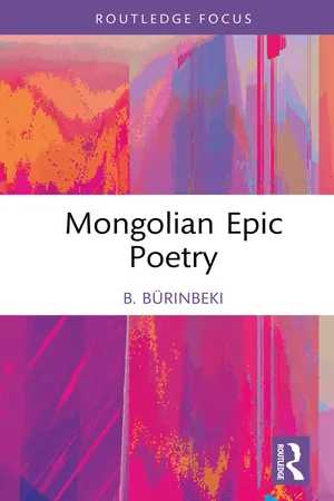 Mongolian Epic Poetry