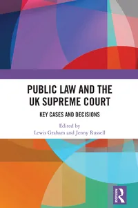 Public Law and the UK Supreme Court