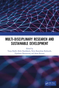 Multi-Disciplinary Research and Sustainable Development_cover