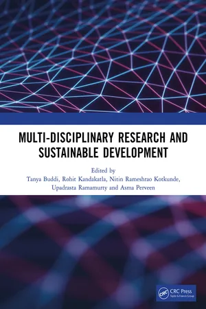Multi-Disciplinary Research and Sustainable Development