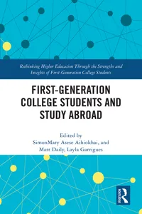 First-Generation College Students and Study Abroad_cover