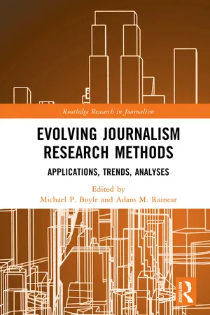 Evolving Journalism Research Methods