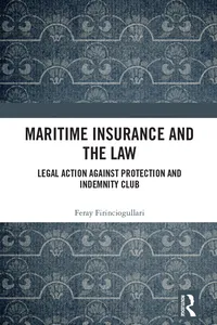 Maritime Insurance and the Law