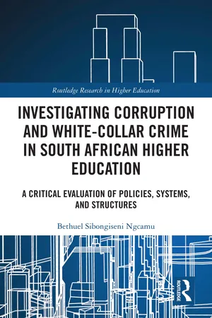 Investigating Corruption and White-collar Crime in South African Higher Education