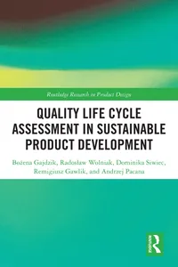 Quality Life Cycle Assessment in Sustainable Product Development
