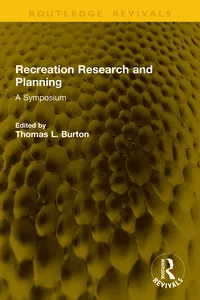 Recreation Research and Planning_cover