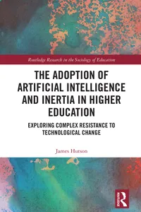 The Adoption of Artificial Intelligence and Inertia in Higher Education_cover